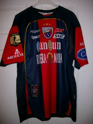 maillot de cf atlante domicile 2006-2008 rétro