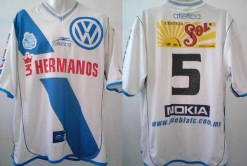 maillot de cf puebla domicile 2001 pas cher