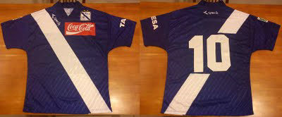 maillot de cf puebla exterieur 1995-1996 pas cher