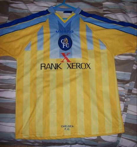 maillot de chelsea fc exterieur 1996-1997 rétro