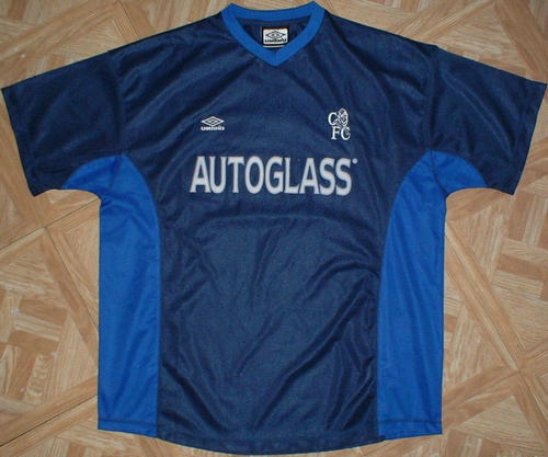 maillot de chelsea fc third 2000-2001 rétro