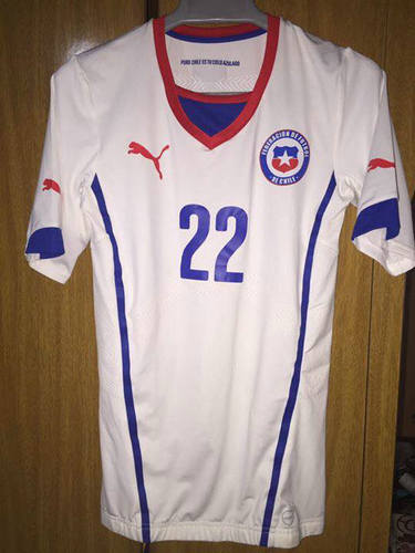 maillot de chili exterieur 2014-2015 rétro