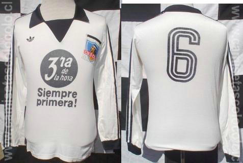 maillot de colo-colo domicile 1982 pas cher