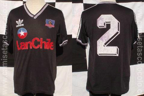 maillot de colo-colo exterieur 1988-1989 pas cher