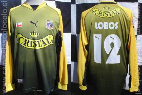 maillot de colo-colo gardien 2003 pas cher