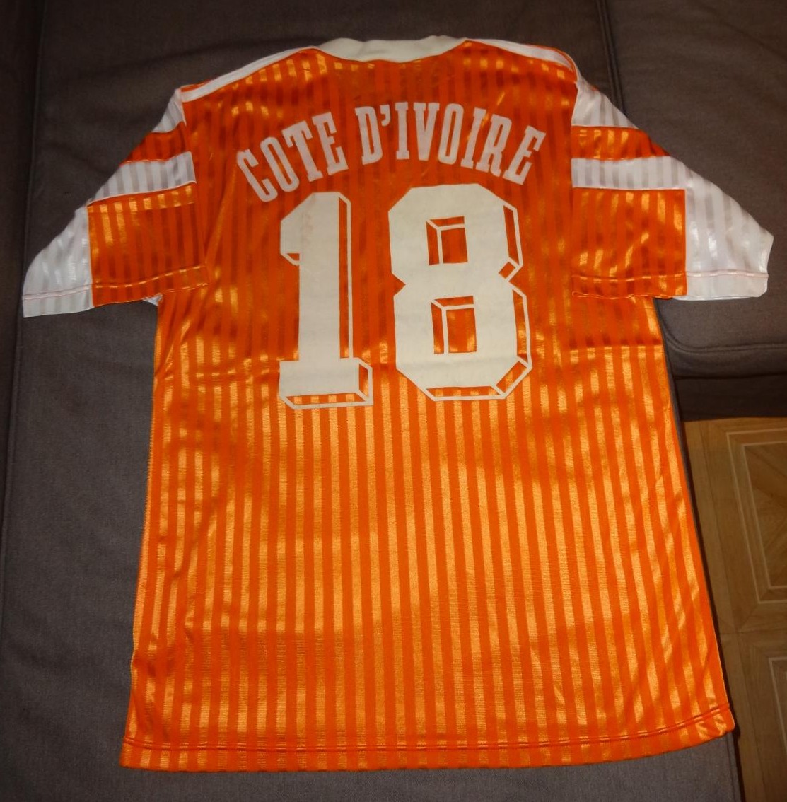 maillot de côte d\'ivoire domicile 1992-1993 rétro