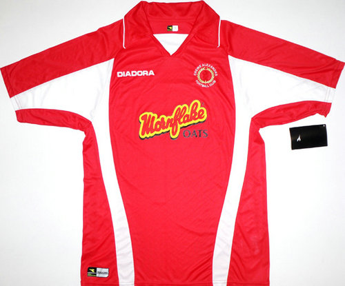 maillot de crewe alexandra fc domicile 2005-2006 pas cher