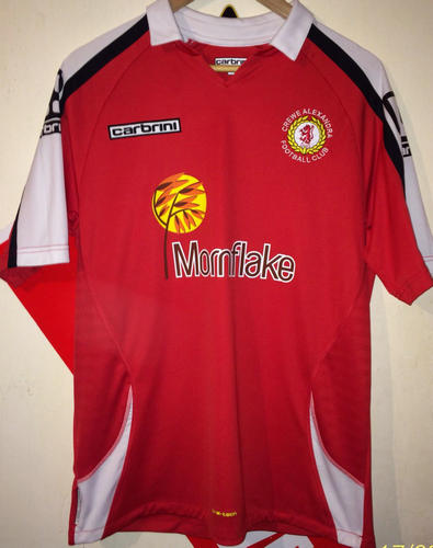 maillot de crewe alexandra fc domicile 2014-2015 rétro