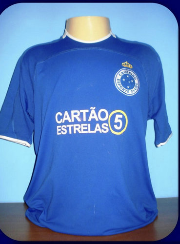 maillot de cruzeiro ec particulier 2006 rétro