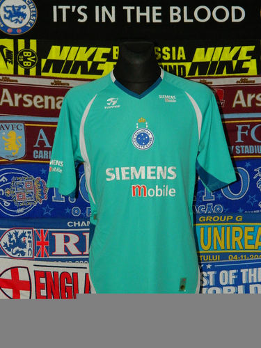 maillot de cruzeiro ec réplique 2004 rétro