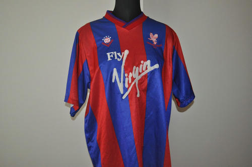 maillot de crystal palace fc domicile 1988-1989 rétro