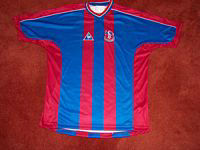 maillot de crystal palace fc particulier 2001-2002 rétro