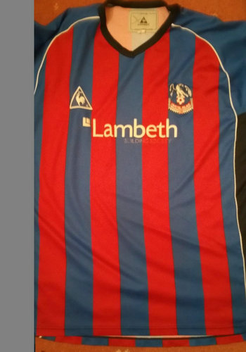 maillot de crystal palace fc particulier 2002-2003 rétro