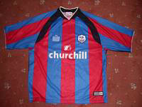 maillot de crystal palace fc particulier 2003-2004 rétro