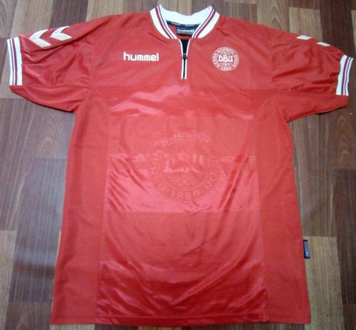 maillot de danemark domicile 2000-2002 pas cher