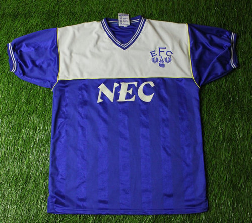 maillot de everton fc réplique 1985-1986 pas cher