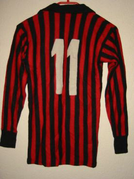 maillot de foot ac milan domicile 1967-1968 pas cher