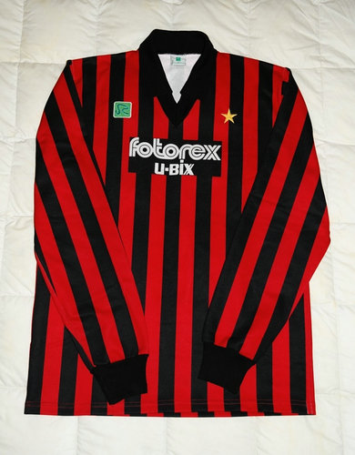 maillot de foot ac milan domicile 1985-1986 rétro