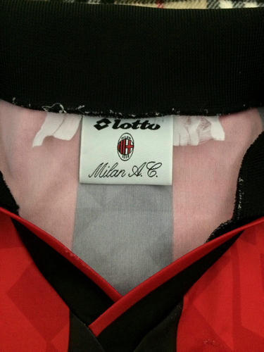 maillot de foot ac milan domicile 1993-1994 rétro