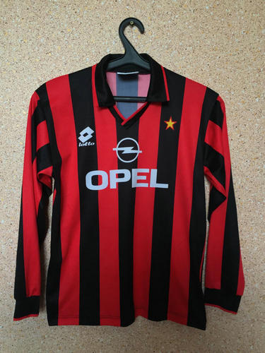 maillot de foot ac milan domicile 1994-1995 pas cher