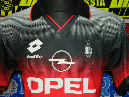 maillot de foot ac milan exterieur 1996-1997 pas cher