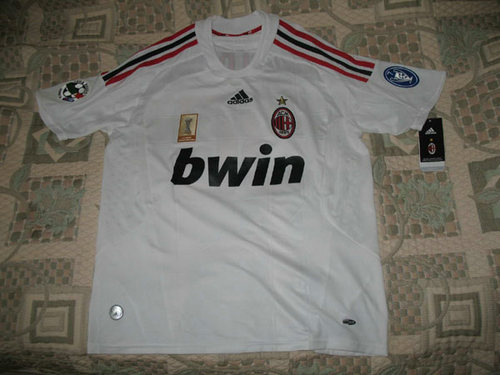 maillot de foot ac milan exterieur 2008-2009 rétro