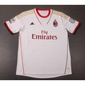 maillot de foot ac milan exterieur 2013-2014 rétro