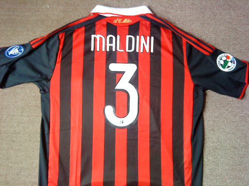 maillot de foot ac milan particulier 2009 rétro