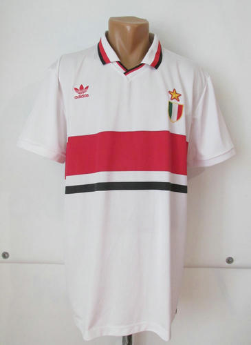 maillot de foot ac milan réplique 1990-1992 rétro