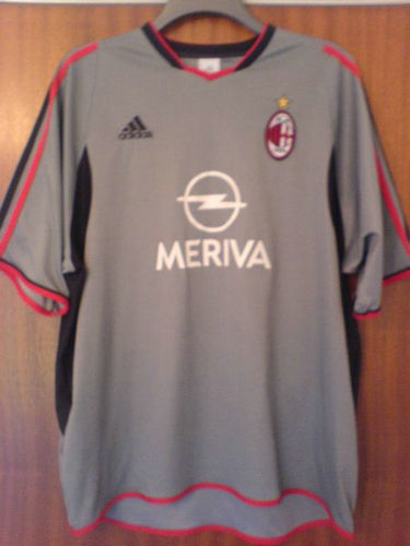 maillot de foot ac milan third 2003-2004 rétro