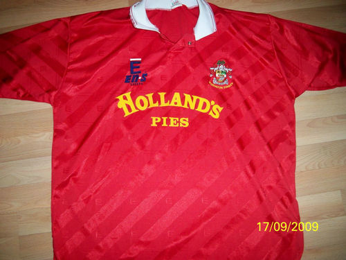 maillot de foot accrington stanley domicile 1995-1996 pas cher