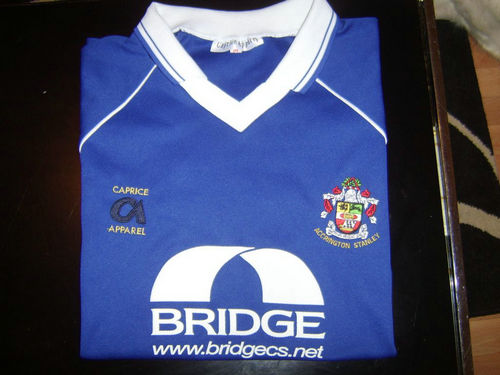 maillot de foot accrington stanley exterieur 1999-2000 pas cher