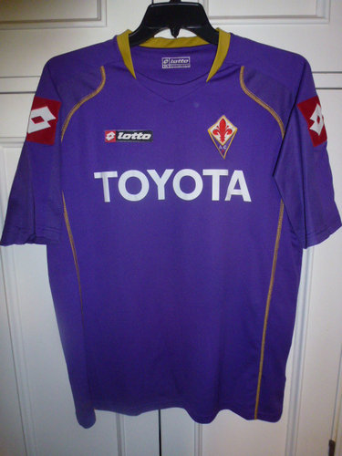 maillot de foot acf fiorentina domicile 2008-2009 rétro