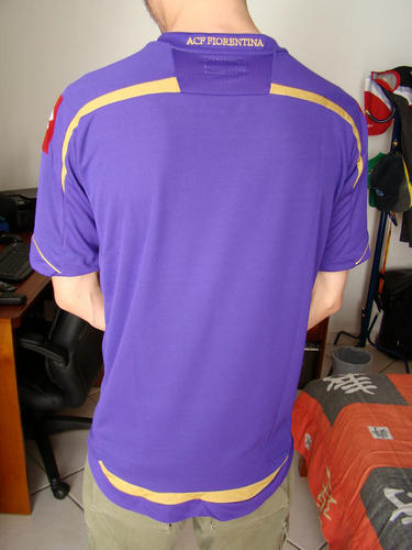 maillot de foot acf fiorentina domicile 2009-2010 rétro