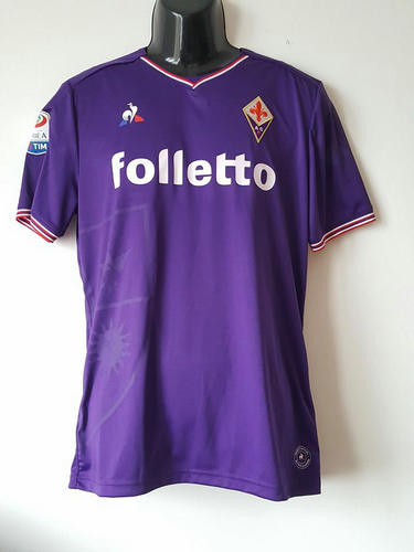 maillot de foot acf fiorentina domicile 2017-2018 rétro