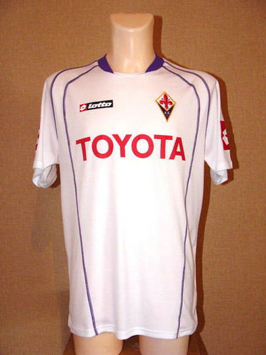 maillot de foot acf fiorentina exterieur 2006-2007 rétro