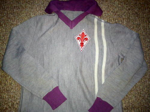 maillot de foot acf fiorentina gardien 1977-1979 rétro