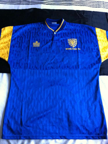 maillot de foot afc wimbledon domicile 1991-1993 rétro