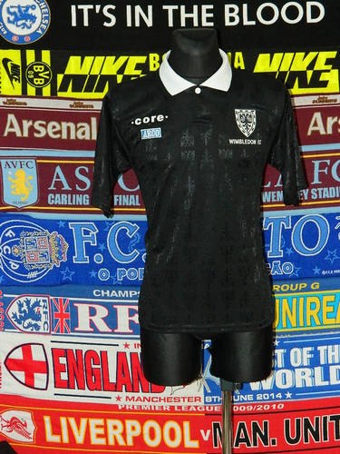 maillot de foot afc wimbledon exterieur 1995-1996 rétro