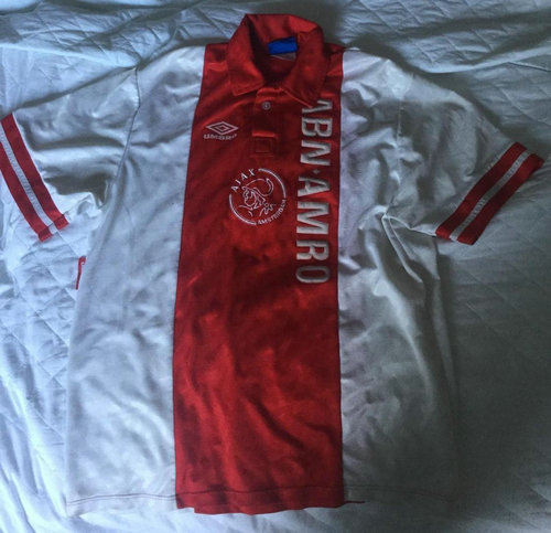 maillot de foot ajax amsterdam domicile 1993-1994 rétro