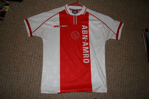 maillot de foot ajax amsterdam particulier 1996-1997 rétro