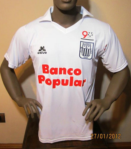 maillot de foot alianza lima exterieur 1991 pas cher