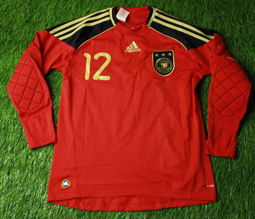 maillot de foot allemagne gardien 2009-2010 rétro