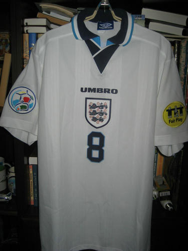 maillot de foot angleterre domicile 1995-1997 pas cher