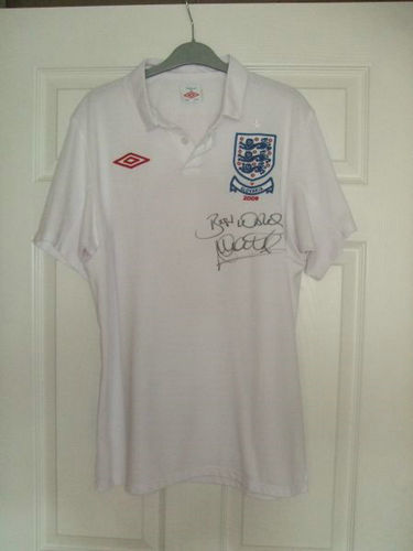 maillot de foot angleterre domicile 2009-2010 rétro