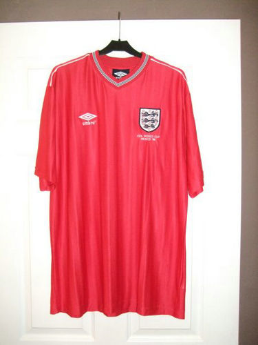 maillot de foot angleterre réplique 1984-1988 rétro