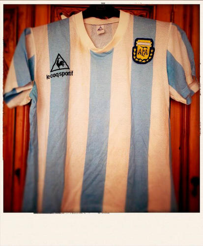 maillot de foot argentine domicile 1989 rétro