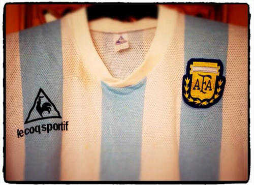 maillot de foot argentine domicile 1989 rétro