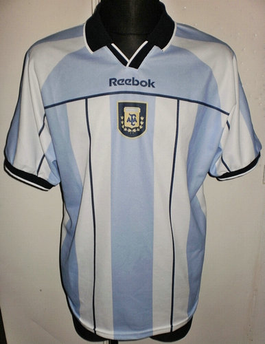 maillot de foot argentine domicile 2000-2001 rétro