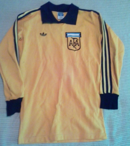 maillot de foot argentine gardien 1977-1978 pas cher